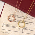 Cartier Cercle Delicate Halo Necklace