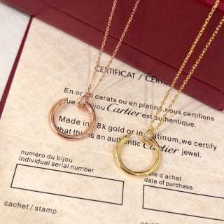 Cartier Cercle Delicate Halo Necklace