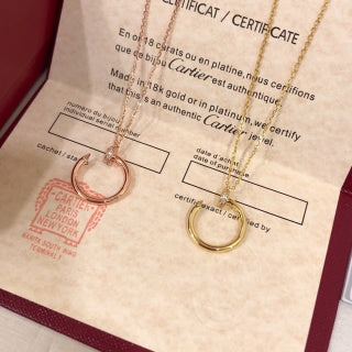 Cartier Cercle Delicate Halo Necklace