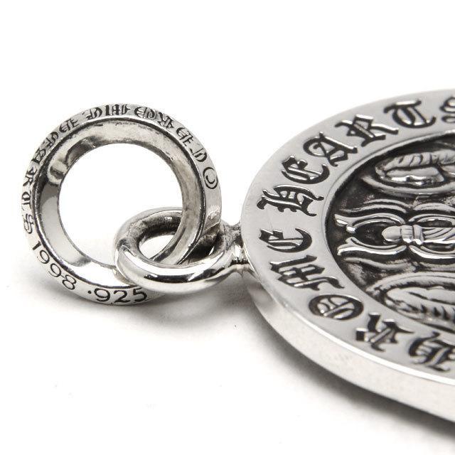 Angel Medallion Baby Cross Charm