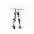 Chrome Hearts 3 Drop Cross Earring