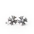 Chrome Hearts Cross Cut out Stud Earring