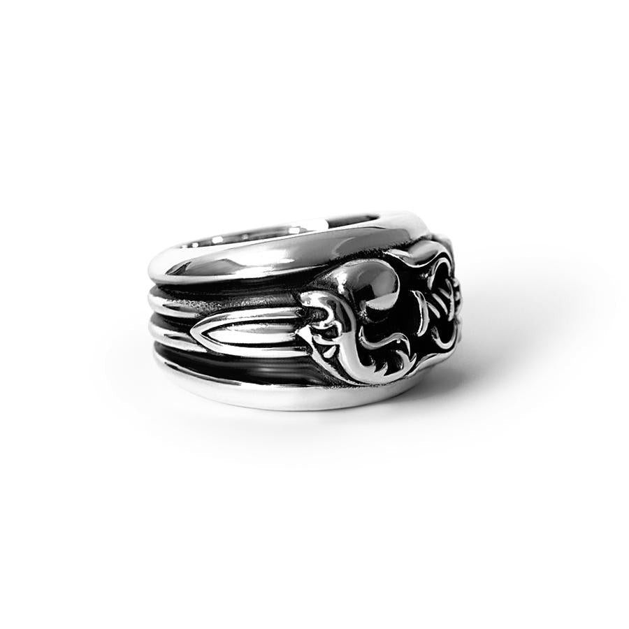 Chrome Hearts Dagger Heart Ring