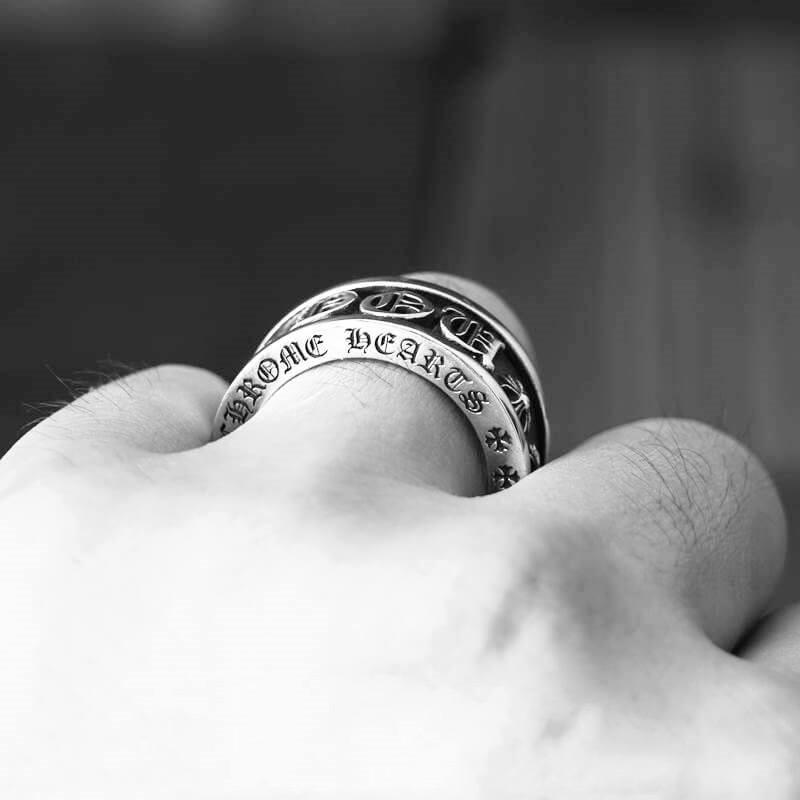 Chrome Hearts Fuk You Spinner Ring