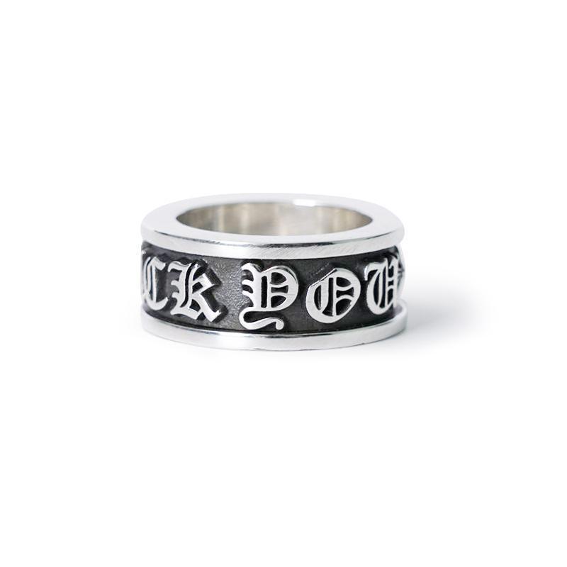 Chrome Hearts Fuk You Spinner Ring