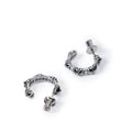 Cross Hoop Earring