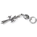 Cross With One Silver Ball Charm