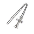 Large Double Cross Pendant