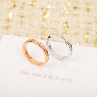 Van Cleef & Arpels Signature Duo Band Ring Set