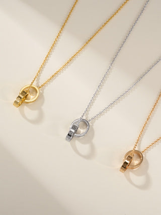 Cartier Verrou Halo Delicate Pendant Necklace