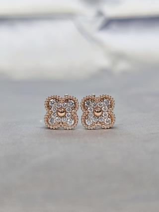 Van Cleef & Arpels Heritage Clover Clip-On Earrings