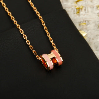 Hermès Pop H Mini Duo Pendant Necklace
