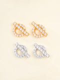 Hermès Chaine d’Ancre Pavé Diamond Stud Earrings