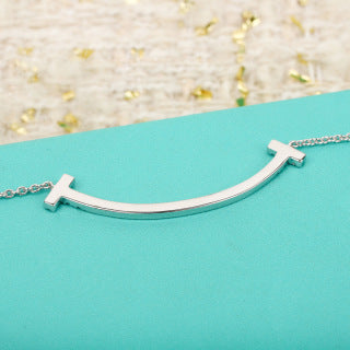 Tiffany Smile Pendant (Large) with Diamonds