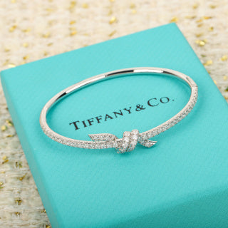 Tiffany Twisted Pavé Diamond Bracelet