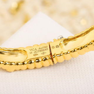 Van Cleef & Arpels Golden Radiance Layered Bangle