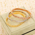 Van Cleef & Arpels Golden Radiance Layered Bangle