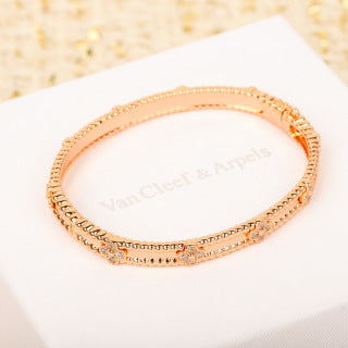 Van Cleef & Arpels Golden Radiance Layered Bangle
