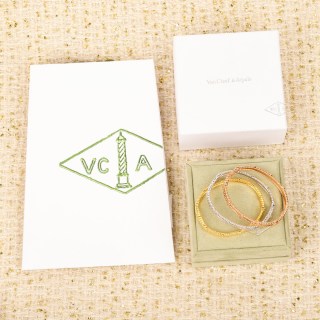 Van Cleef & Arpels Golden Radiance Layered Bangle
