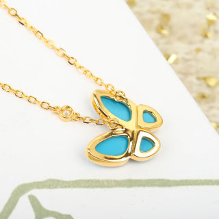 Van Cleef & Arpels Ocean Wing Butterfly Pendant Necklace