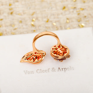 Van Cleef & Arpels Ladybird Bloom Statement Ring