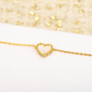 Van Cleef & Arpels Heartline Minimal Bracelet
