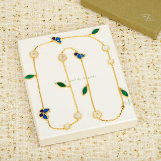 Van Cleef & Arpels Botanical Harmony Long Necklace