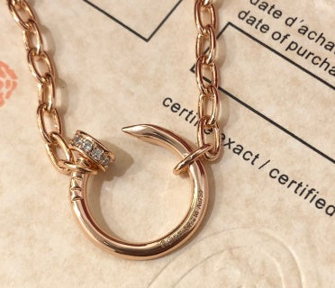 Cartier Cercle Atelier Chain Pendant Necklace