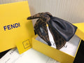 Fendi Nocturne FF Bow Accent Headband