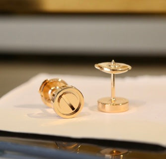 Cartier Love Sphère Signature Stud Earrings