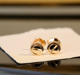 Cartier Love Sphère Signature Stud Earrings