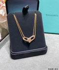 Tiffany HardWear Large Double Link Pendant with Pavé Diamonds