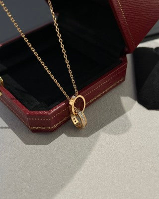 Cartier Cercle Signature Pendant Necklace