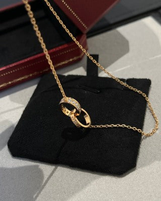 Cartier Cercle Signature Pendant Necklace