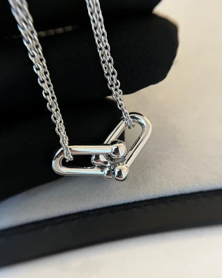 Tiffany Hard Wear Double-Link Necklace