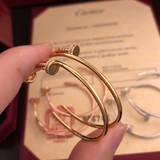 Cartier Clou Élancé Mini Hoop Earrings