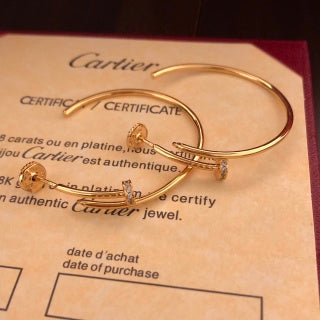 Cartier Clou Élancé Mini Hoop Earrings