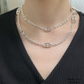 Hermès Chaine d’Ancre Long Link Necklace 80cm