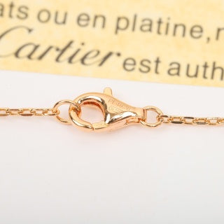 Cartier Celeste Interlock Circle Diamond Necklace