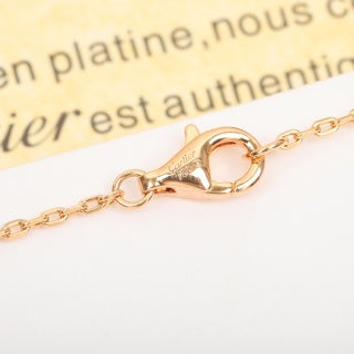 Cartier Celeste Interlock Circle Diamond Necklace