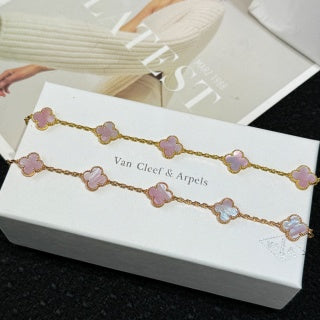 Van Cleef & Arpels Rose Garden Clover Bracelet