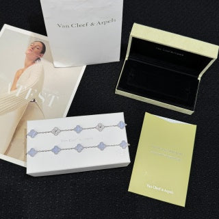 Van Cleef & Arpels Lavender Clover Garden Bracelet