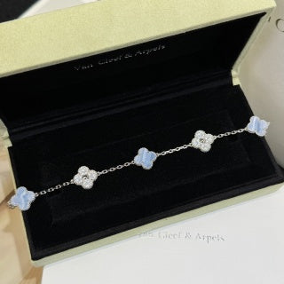 Van Cleef & Arpels Lavender Clover Garden Bracelet