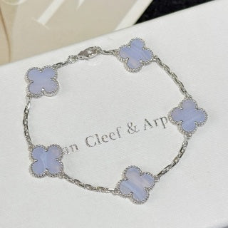 Van Cleef & Arpels Lavender Clover Garden Bracelet