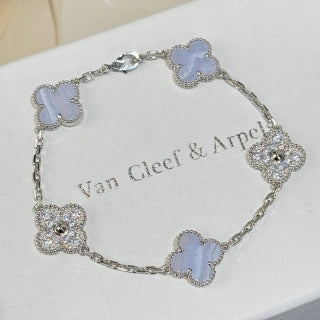 Van Cleef & Arpels Lavender Clover Garden Bracelet