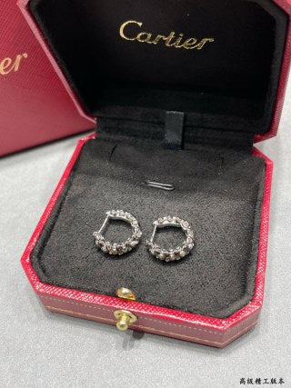 Cartier Mini Bullet Earrings