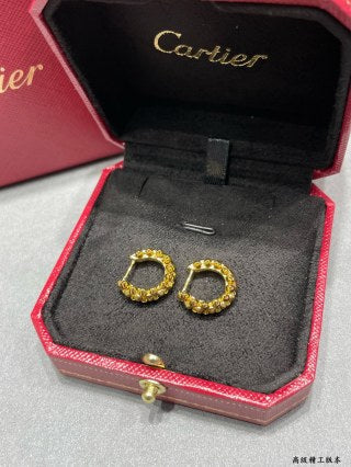 Cartier Mini Bullet Earrings
