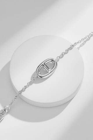 Hermès Circular Link Toggle Chain Bracelet