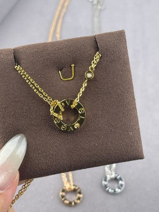 Cartier Love Small Disc Necklace
