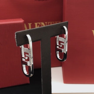 Fendi Astra FF Statement Logo Stud Earrings
